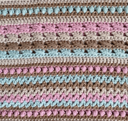 Jane Austen Blanket - Mega patroon