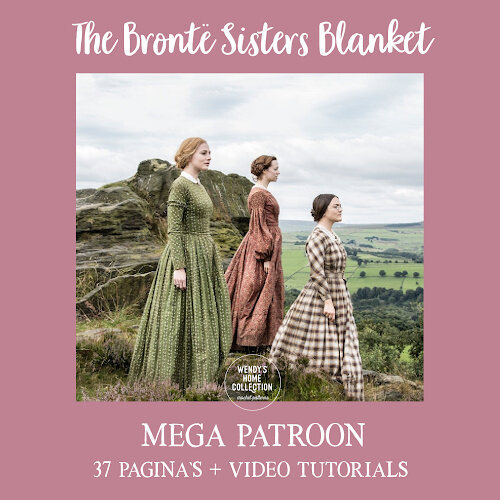 Haakpatroon The Bronte Sisters Blanket 